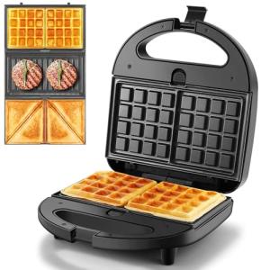 OSTBA 3-in-1 Non-Stick Breakfast Sandwich Maker