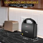 OSTBA 3-in-1 Non-Stick Breakfast Sandwich Maker