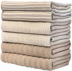 Large Cotton Kitchen Towels Set - 6 Pack