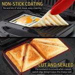 OSTBA 3-in-1 Non-Stick Breakfast Sandwich Maker