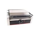 Large Electric Panini Grill with Ribbed Plates
