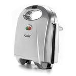 ZENITH Electric Indoor Sandwich Grill Maker, Platinum