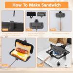 Mumisuto Nonstick Double-Sided Sandwich Maker Pan