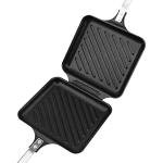 Double-Sided Non-Stick Panini Maker with Handle