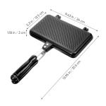 Double-Sided Pancake and Sandwich Skillet Pan