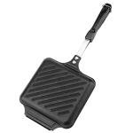 Double-Sided Non-Stick Panini Maker with Handle