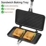 Double-Sided Pancake and Sandwich Skillet Pan