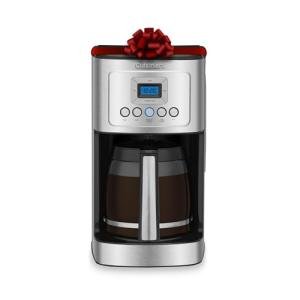 Cuisinart 14-Cup Coffee Maker, Programmable PerfecTemp Glass Carafe Coffee Machine with 1-4 Cup Setting, Brew Strength Control and Brew Pause, Stainless Steel, DCC-3200NAS