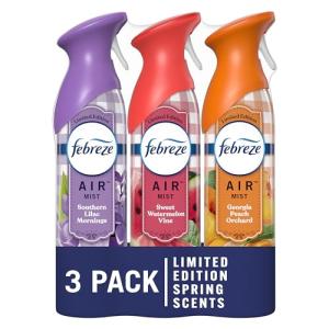 Febreze Air Mist Odor-Fighting Room Spray, 3 Pack