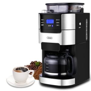 Gevi 10-Cup Coffee Maker with Burr Grinder