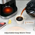 Gevi 10-Cup Coffee Maker with Burr Grinder