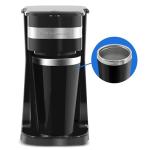 Compact Single-Serve Coffee Maker with Travel Mug