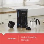BLACK+DECKER 5-Cup Coffee Maker with Sneak-A-Cup