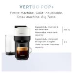 Nespresso Vertuo Pop+ Coffee Maker, Coconut White