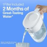 Brita 6-Cup Water Filter Pitcher, BPA Free