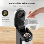 Chulux Slim Single Serve Coffee Maker for K Pods