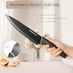 Astercook 22-Piece Kitchen Knife Set with Block