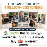 Oven Liners for Bottom of Oven - 2 Pack Large Heavy Duty Mats, 17”x25” Non-Stick Reusable Liner for Electric, Gas, Toaster Ovens, Grills - BPA & PFOA Free Kitchen Accessory to Keep Oven Clean (Black)