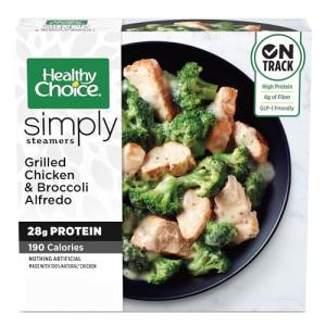 Healthy Choice Grilled Chicken & Broccoli Alfredo Meal