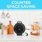 Courant 12-Inch Electric Pizza Maker with Cool-Touch Handle