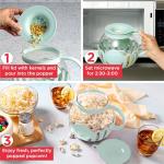 Ecolution Microwave Popcorn Popper with Measuring Lid