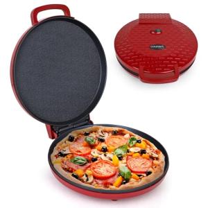 Courant 12-Inch Electric Pizza Maker with Non-Stick Plates
