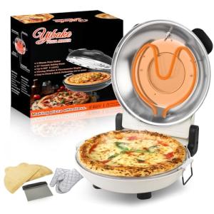 YIBAKE 12 Inch Electric Pizza Maker Oven