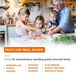 Countertop Electric Pizza and Quesadilla Maker