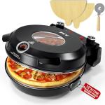 PYY 12-Inch Electric Pizza Oven with Stone