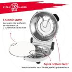 KLAIF 12" Indoor Electric Pizza Oven with Tools