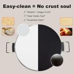 YIBAKE 12 Inch Electric Pizza Maker Oven