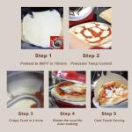 YIBAKE 12 Inch Electric Pizza Maker Oven