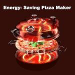 YIBAKE 12 Inch Electric Pizza Maker Oven