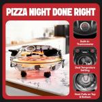 Extra Large Crispy Crust Electric Pizza Oven