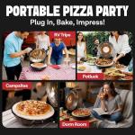 Extra Large Crispy Crust Electric Pizza Oven