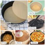 12-Inch Non-Stick Parchment Paper Rounds (Set of 100)