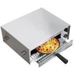 Countertop Electric Pizza Oven with Timer and Light