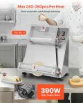 VEVOR Semi-Automatic Pizza Dough Sheeter Machine