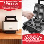 6-Cup Cupcake Maker with Cool-Touch Handle