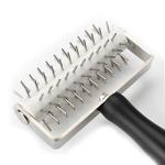 AMPSEVEN Stainless Steel Pizza Dough Docker Roller