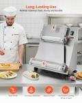 VEVOR Semi-Automatic Pizza Dough Sheeter Machine
