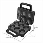 6-Cup Cupcake Maker with Cool-Touch Handle