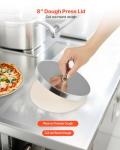 VEVOR Semi-Automatic Pizza Dough Sheeter Machine