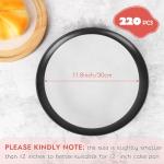 BYKITCHEN 12-Inch Non-Stick Parchment Paper Rounds