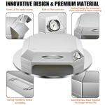 Stainless Steel Pizza Oven Kit for Kettle Grill