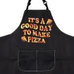 Waterproof Adjustable Pizza Chef Apron for BBQ Dads