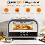Indoor Electric Pizza Oven - Bakes 12-Inch Pizzas