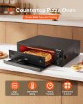 VEVOR 16" Electric Pizza Oven with Temp Control