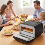 1700W Countertop Electric Pizza Oven with Presets