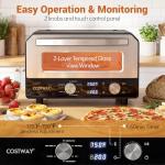1700W Countertop Electric Pizza Oven with Presets